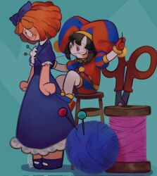 pomni (the amazing digital circus) from the amazing digital circus by rerensai11