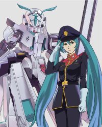 hatsune miku from advance of zeta