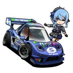 hoshimachi suisei from hololive by holeecrab