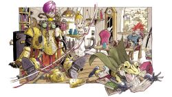 crono (chrono trigger) from chrono trigger by toriyama akira