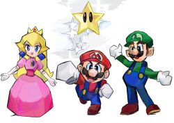 luigi from super mario bros. by rakugaki shitagari-ya