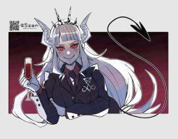lucifer (helltaker) from helltaker