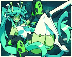 hatsune miku from vocaloid