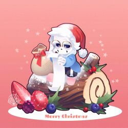 sans (undertale) from christmas by reignbeaux13