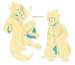 alphys from undertale by cinnamonsly