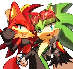 fiona fox from sonic (series) by nuinu 17