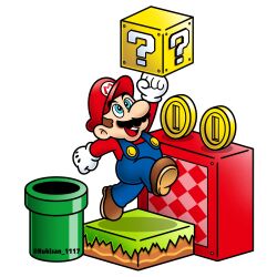 mario from super mario bros.