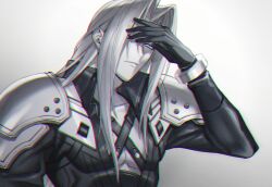 sephiroth from final fantasy by jou (mono)