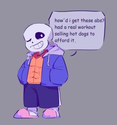 sans (undertale) from undertale by woolpen