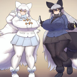 arctic fox (kemono friends) from kemono friends