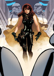 mara jade from star wars by adam hughes