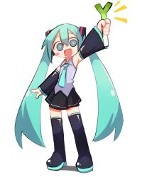 hatsune miku from vocaloid