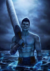 hoshigaki kisame from naruto by artcami