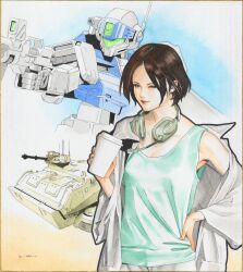 gm sniper ii from gundam by ikeda kazuhiro