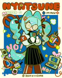 hatsune miku from miracle paint (vocaloid) by renzhi00334233