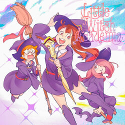 kagari atsuko from little witch academia
