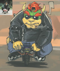 bowser from mario kart