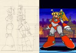 roll (mega man) from marvel vs. capcom
