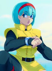 bulma from dragon ball by tovio rogers