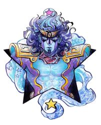star platinum from jojo no kimyou na bouken