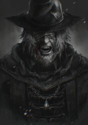 father gascoigne from bloodborne by graffitigw