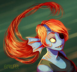 undyne from undertale by mewpet
