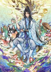 erha he tadebai mao shizun fan art
