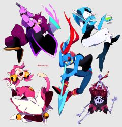 mad mew mew from deltarune by kanianoreki