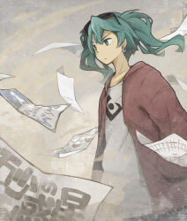 hatsune miku from suna no wakusei (vocaloid) by lama (kusuriya)