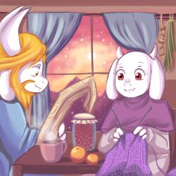 asgore dreemurr from undertale by keterok