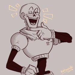 papyrus (undertale) from undertale by asteroiidx