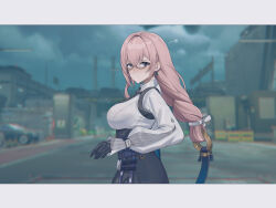 tsukishiro yanagi from zenless zone zero