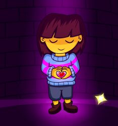 frisk (undertale) from undertale by cosmicspitfire