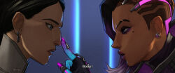 sombra (overwatch) from overwatch by breikka