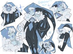 shadow milk cookie from cookie run