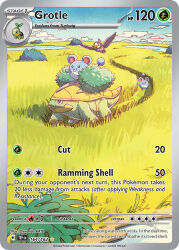 grotle from pokemon by katou oswaldo