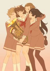 katou hazuki from hibike! euphonium