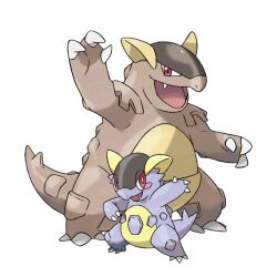 kangaskhan from pokemon by sugimori ken