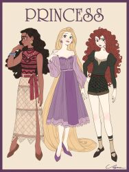 merida (brave) from brave (pixar)