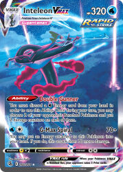 gigantamax inteleon from pokemon by rounin (amuza)
