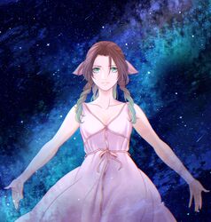 aerith gainsborough from final fantasy by chiru (sanifani)