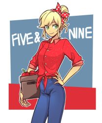 applejack from my little pony by dcon 34
