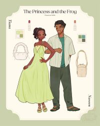 tiana (the princess and the frog) from the princess and the frog by meecosme