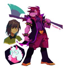 kris (deltarune) from deltarune