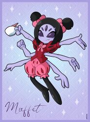 muffet from undertale by efextex