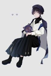 scaramouche (cat) (genshin impact) from genshin impact