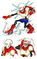 papyrus (undertale) from undertale by tyler anderson