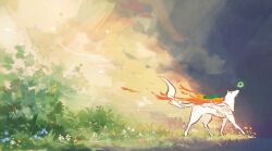 amaterasu (ookami) from ookami (game)