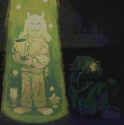 asriel dreemurr from deltarune
