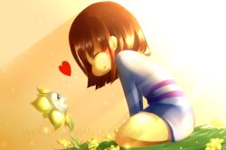 flowey (undertale) from undertale by weyllo